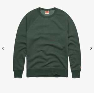 HOMAGE Green Sweatshirt Classic Crewneck